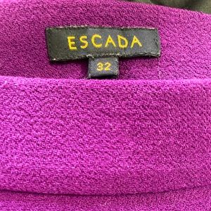 Escada - purple knit pencil skirt - Size 32 (US 0)